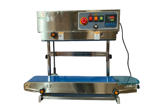 CONTINUOUS BAND SEALER SS BODY VERTICAL TYPE (DIGITAL CONTROLLER)